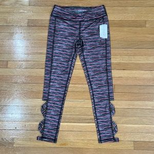 Ideology Leggings w/ criss cross detailing